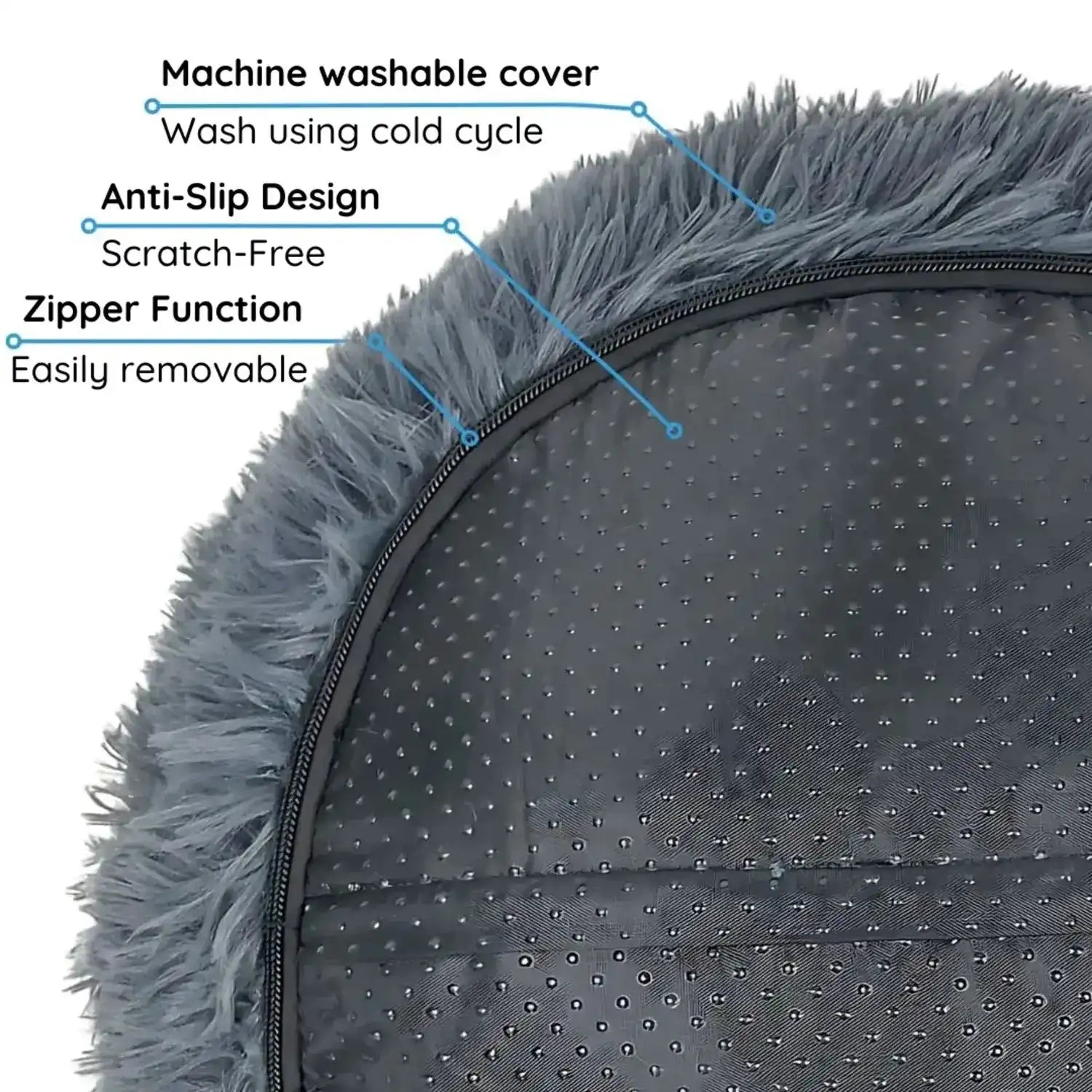 MrFluffyFriend™ - World's #1 Anxiety Relieving Dog Bed