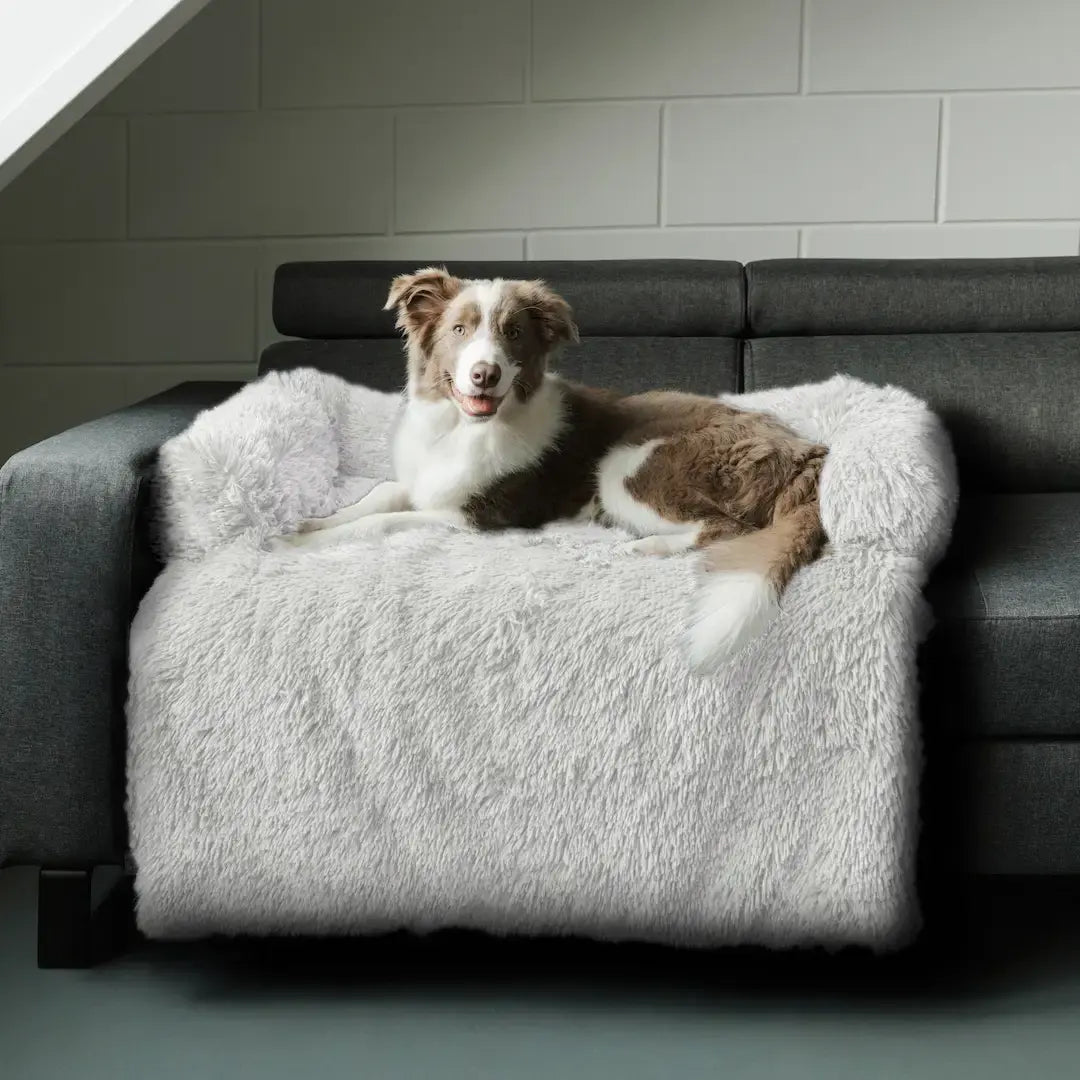 MrFluffyFriend™ - Fluffy Sofa Cover for Dogs and Cats