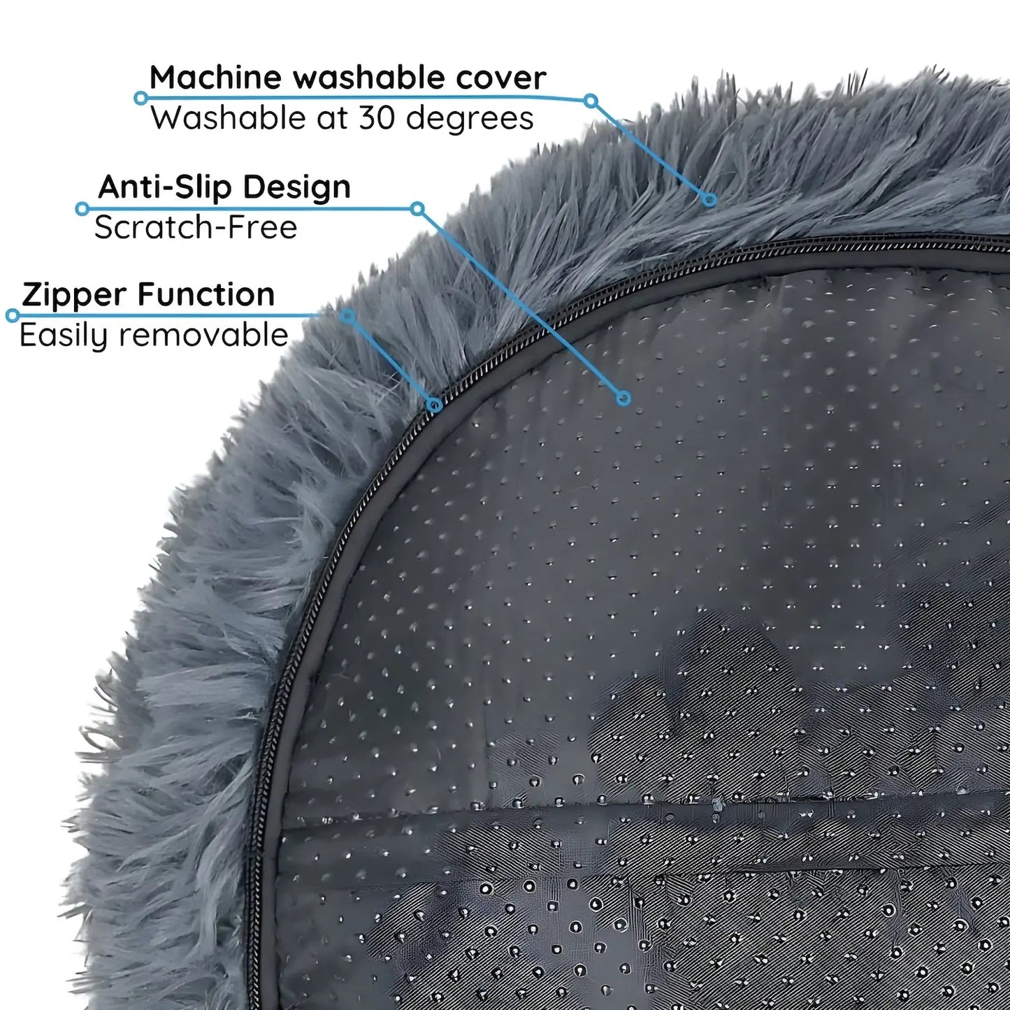 MrFluffyFriend™ - World's #1 Anxiety Relieving Dog Bed