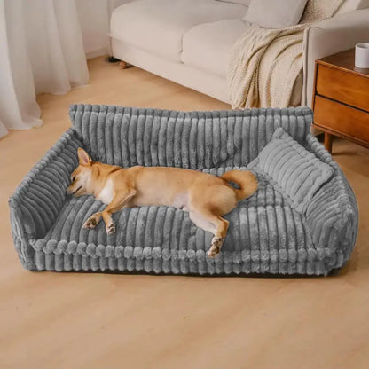 Dog Sofa Bed – Washable Dog Sofa & Settee for Medium & Large Dogs, 4 Sizes (60–120 cm)