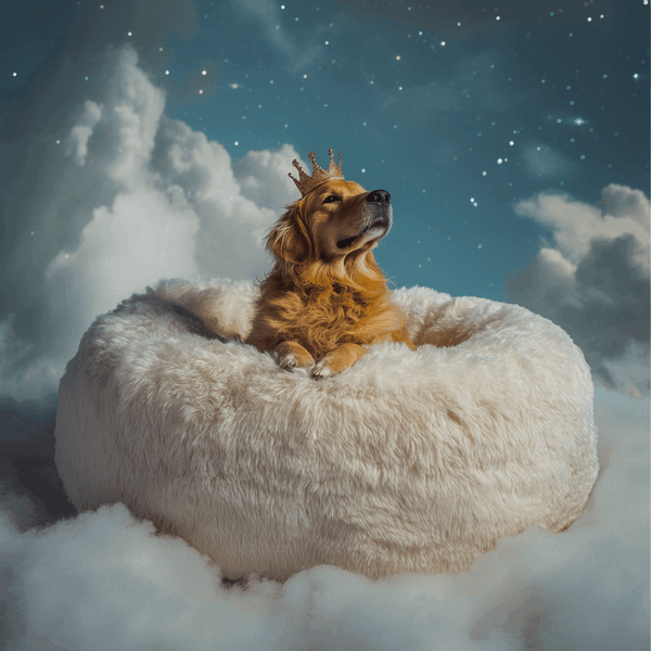 The Ultimate Fluffy Dog Bed for Day and Night Comfort