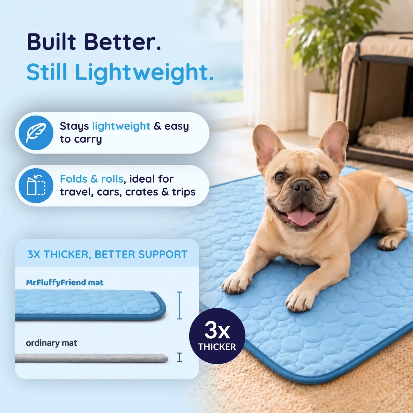 MrFluffyFriend™ - Cooling Mat for Dogs